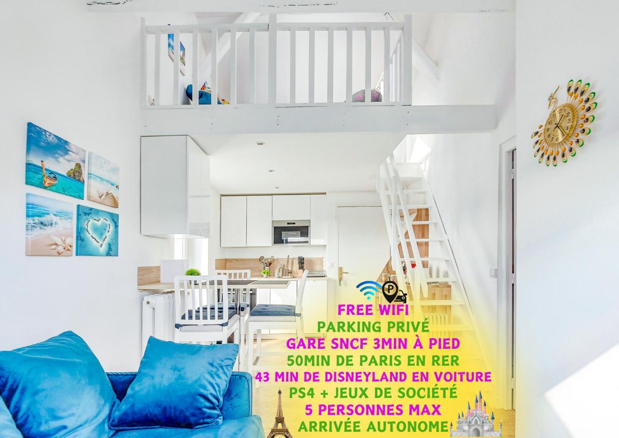 Escale Pro & Detente A 3 Min De La Gare - Parking - Wifi - Ps4 Corbeil-Essonnes Ngoại thất bức ảnh